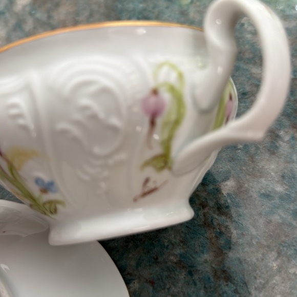 Lissi Kaplan Hand painted tea for one ! So beautiful! - Picture 10 of 12